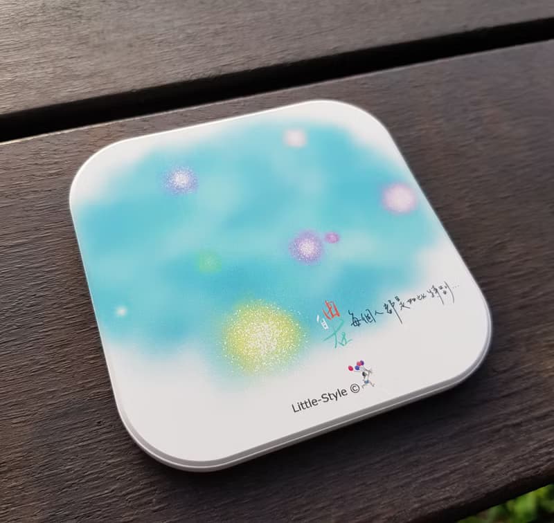 吸水杯墊-每個人都有獨特的顏色