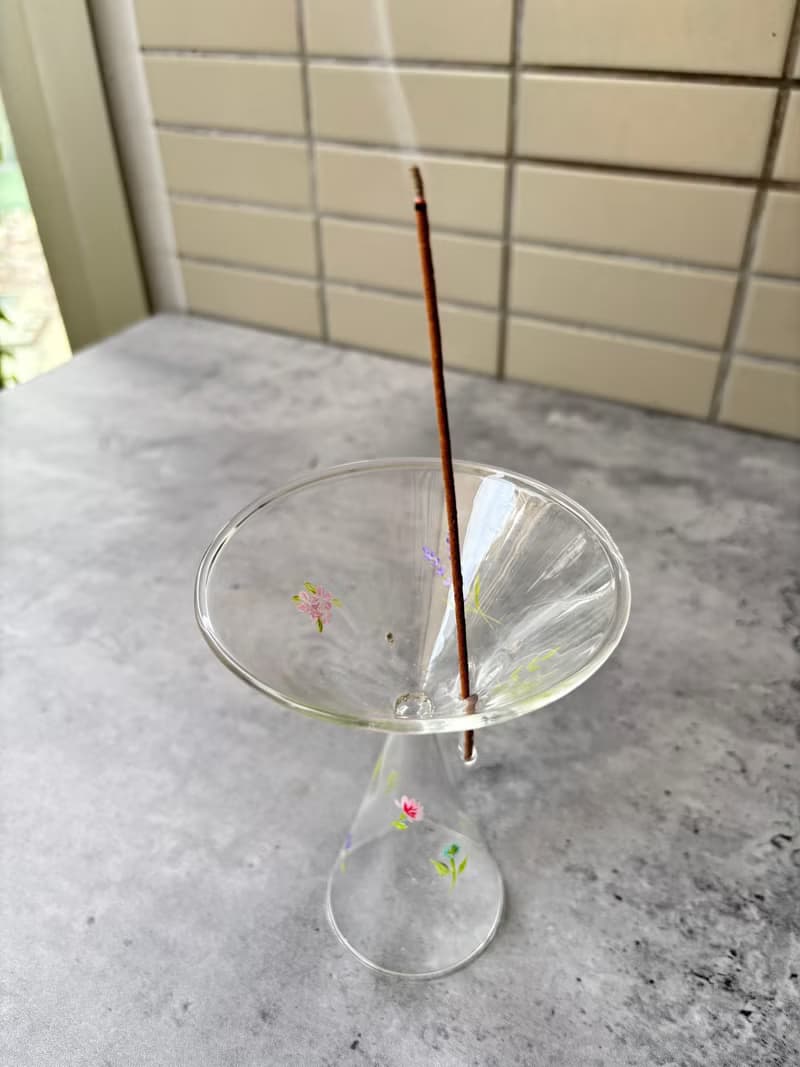 手繪玻璃香插