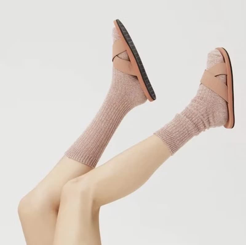 indosole CROSS 環保拖鞋 鐵鏽紅 女