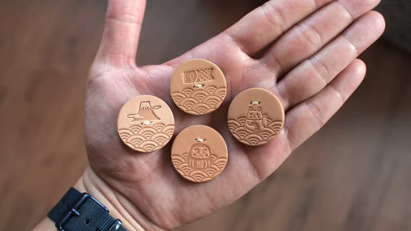 富士山招財貓達摩鯉魚冰箱貼磁石貼