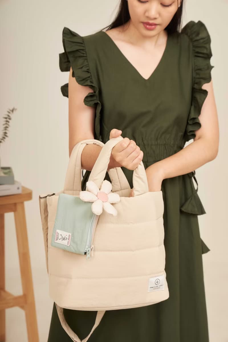 PITA - nylon puffy coin purse