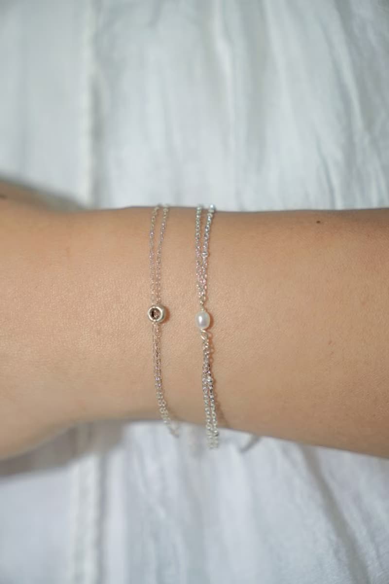 SV925 車輪珠雙層手鍊/腳鍊