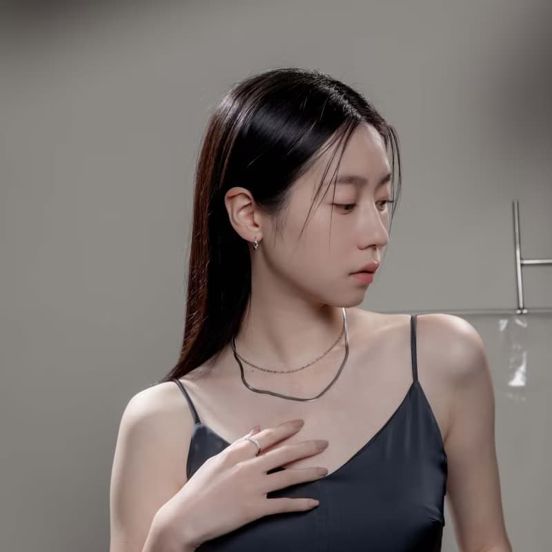 Basics。太陽花項鍊