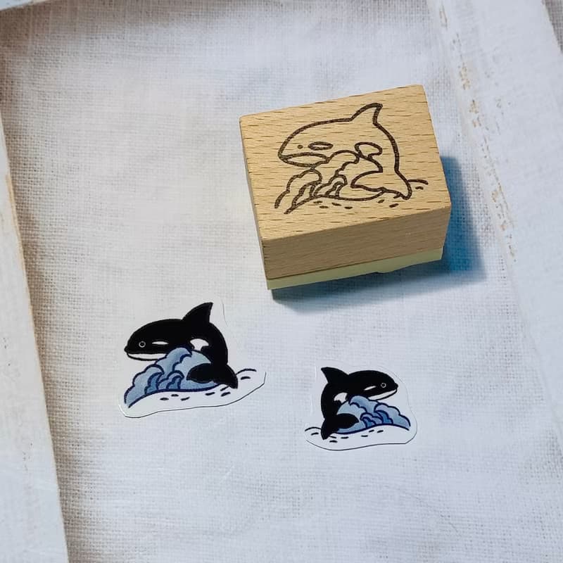 【手刻章】Ocean系列 虎鯨 III