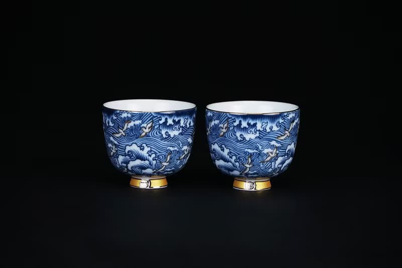 黑檀木手握壺海浪奔翔 青花瓷 茶具組│母親節禮盒│畢業禮物