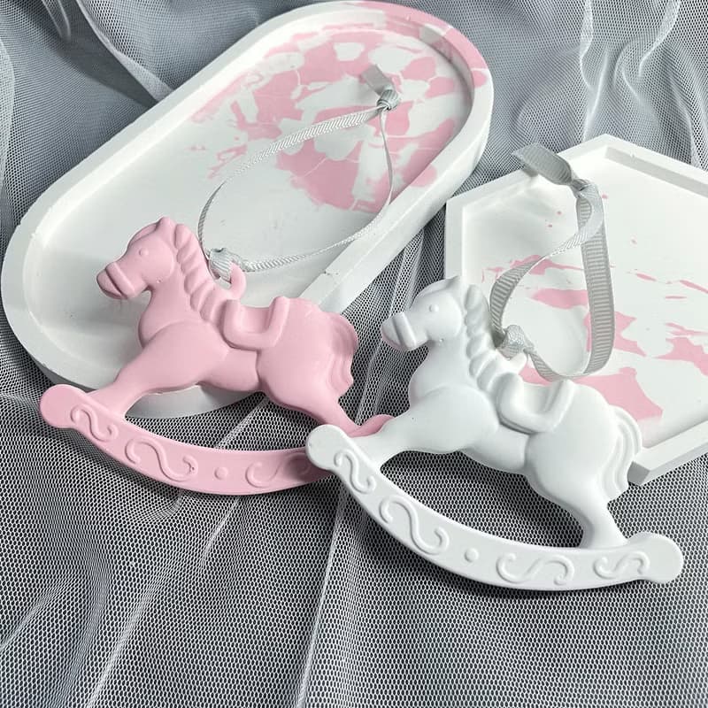 【手工製作】搖搖木馬擴香吊牌-擴香石