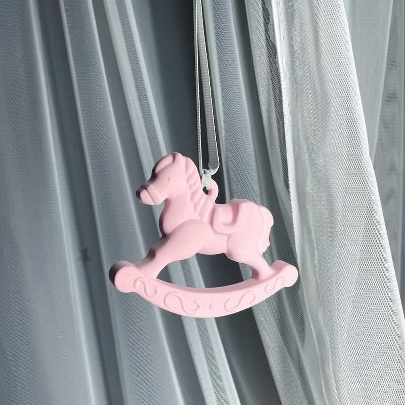 【手工製作】搖搖木馬擴香吊牌-擴香石