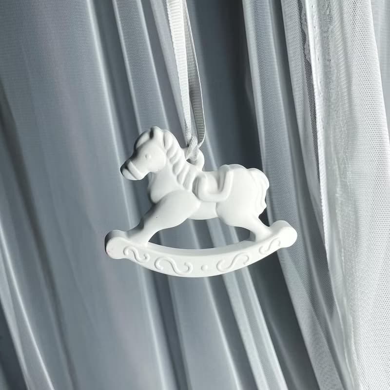 【手工製作】搖搖木馬擴香吊牌-擴香石