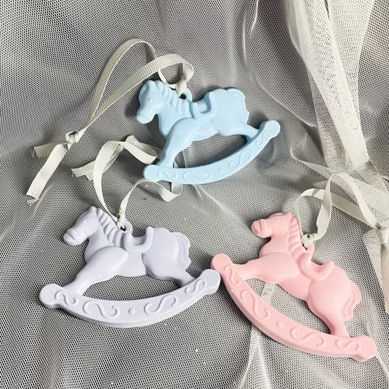 【手工製作】搖搖木馬擴香吊牌-擴香石