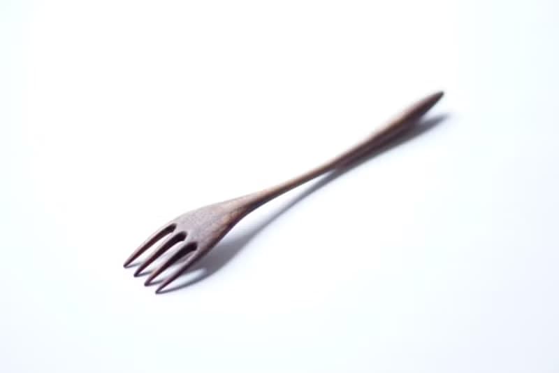 木のフォーク 中, ウォルナット