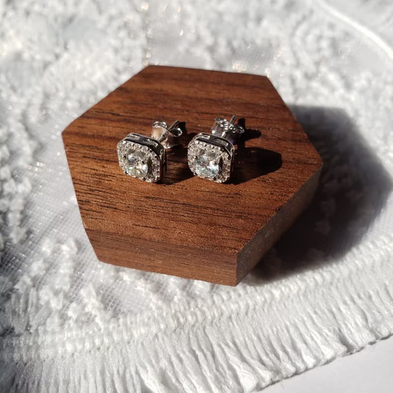【一圖一物】 莫桑鑽耳環