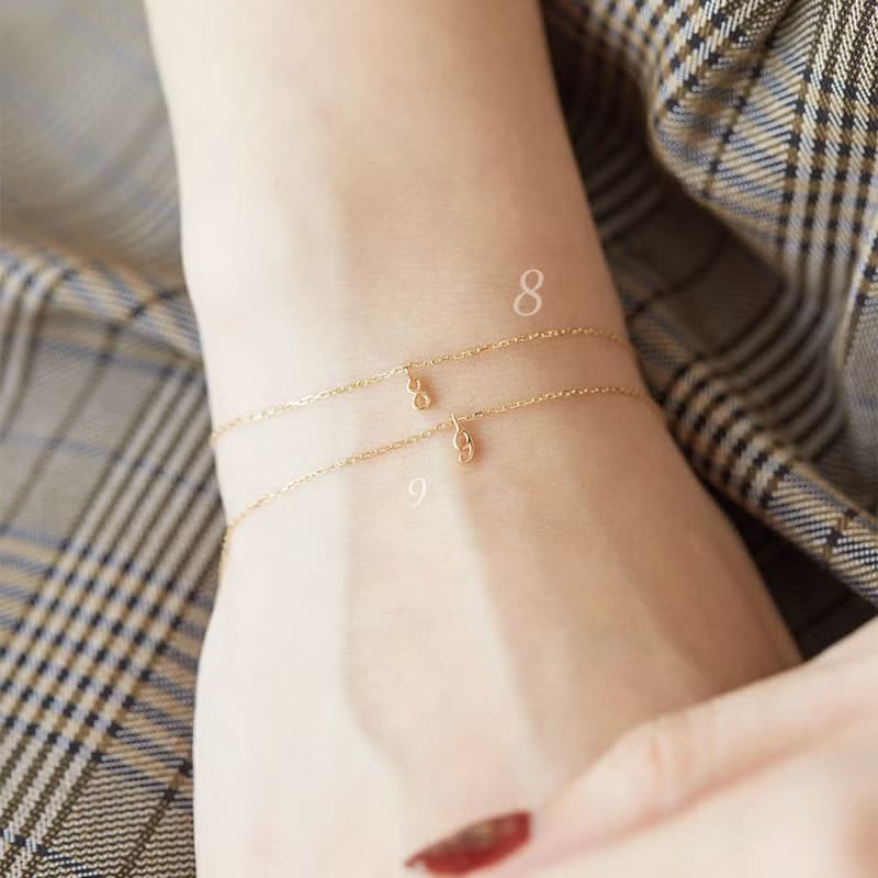 Visel 0-9好運靈數手鍊