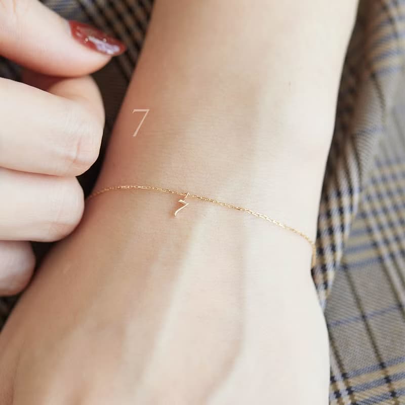 Visel 0-9好運靈數手鍊