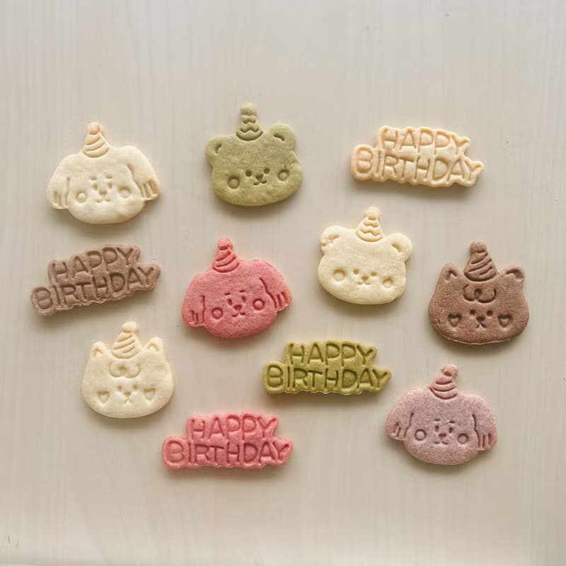 NIJI Cupcake 生日派對奶香小餅乾