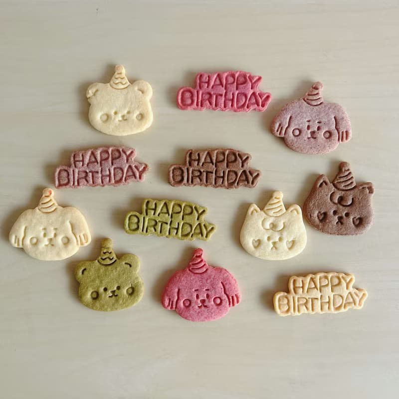 NIJI Cupcake 生日派對奶香小餅乾
