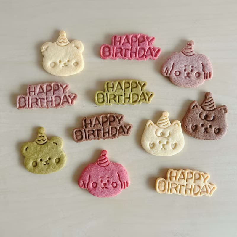 NIJI Cupcake 生日派對奶香小餅乾