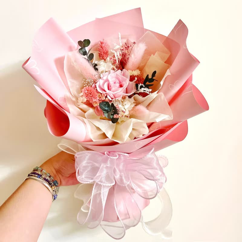 精緻花束/永生花/乾燥花/花束/花禮