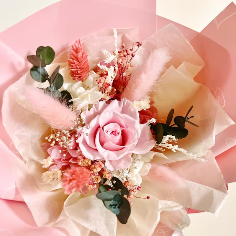 精緻花束/永生花/乾燥花/花束/花禮