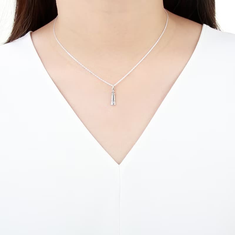 【Angel & Me】希望之光 燈塔 s925 純銀 項鍊 畢業禮物 生日禮盒