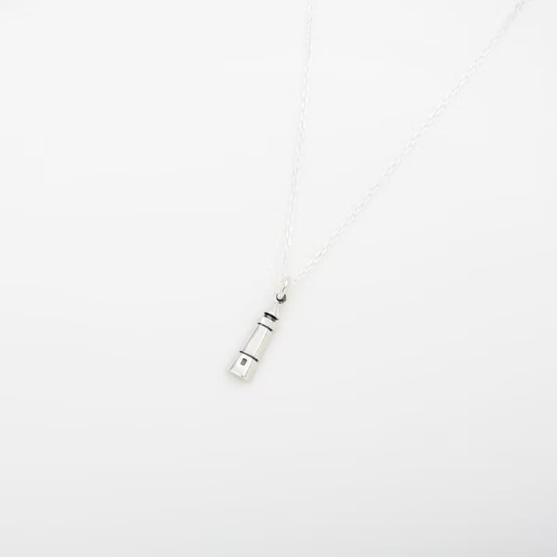 【Angel & Me】希望之光 燈塔 s925 純銀 項鍊 畢業禮物 生日禮盒