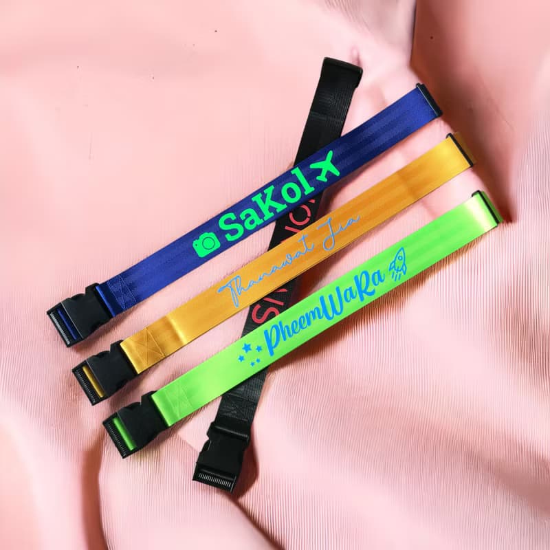 Personalised Luggage strap, Luggage Strap, Travel Belt, Security Luggage Strap,