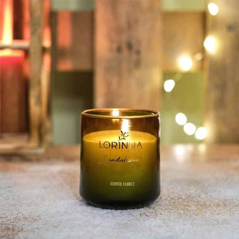 【交換禮物】LORINNA  香氛植物蠟燭 綠色系列