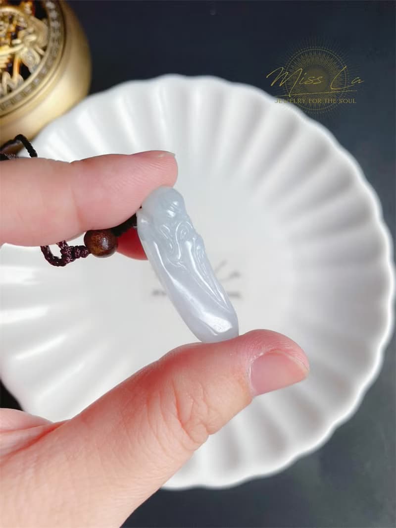 天然緬甸玉翡翠 壽翁 祝壽 禮物 項鍊 玉牌 jadeite 長輩禮