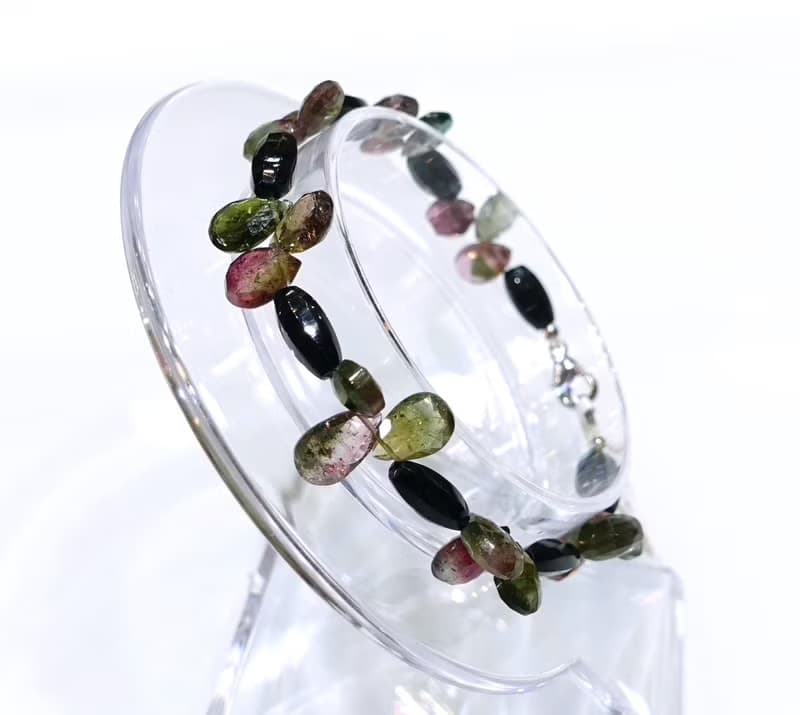 寶麗金珠寶-天然彩色碧璽手鍊