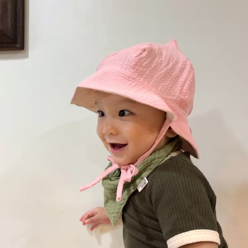 屬於五漁村的色彩 | 雙面遮綁帶蘑菇漁夫帽