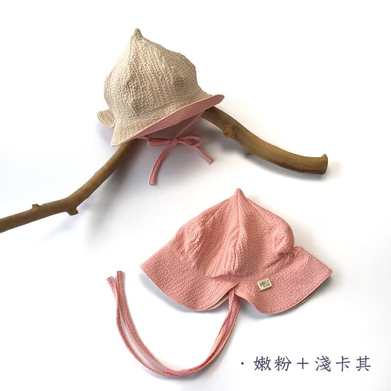 屬於五漁村的色彩 | 雙面遮綁帶蘑菇漁夫帽