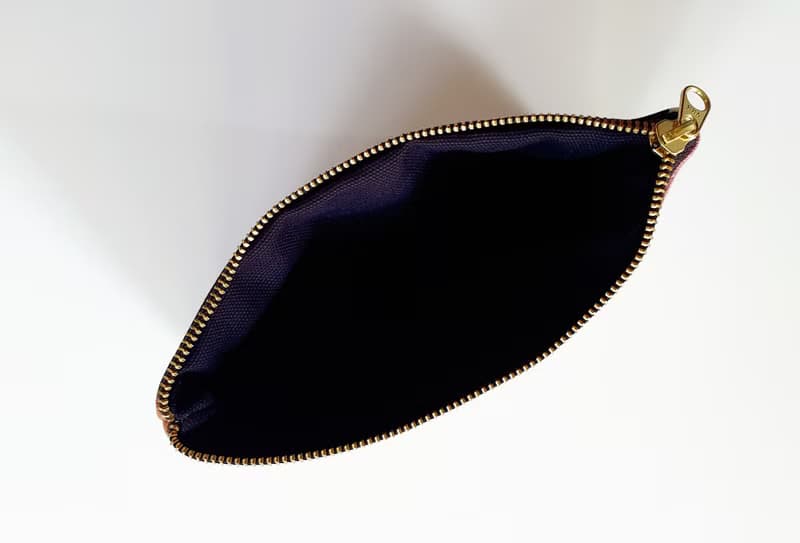 手拿包 Canvas clutch pouch bag pink color YKK zipper 化妝包/收納袋