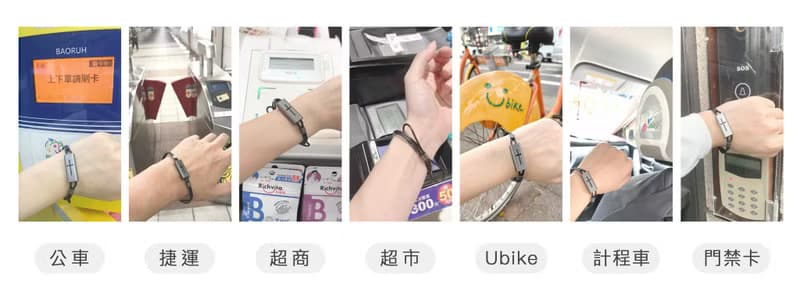 悠遊卡十字架手鍊