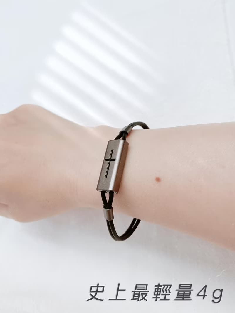 悠遊卡十字架手鍊