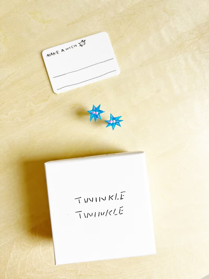 Twinkle Twinkle 星仔手繪耳釘