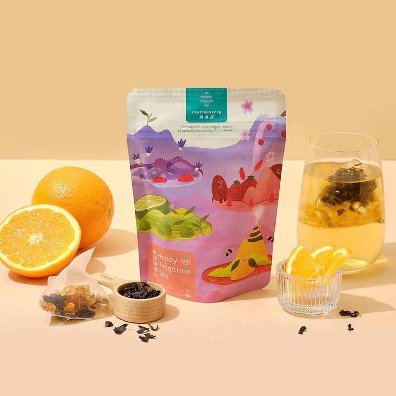 【講果語】台灣心意禮盒_果乾茶品5入組(2茶品+3果乾)