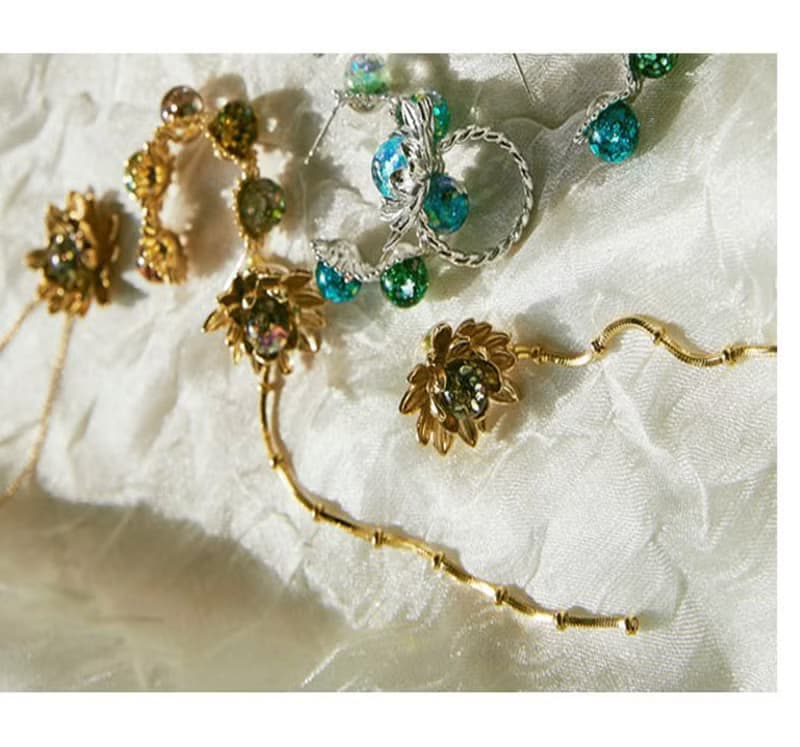 Sunflower Snowball Ring