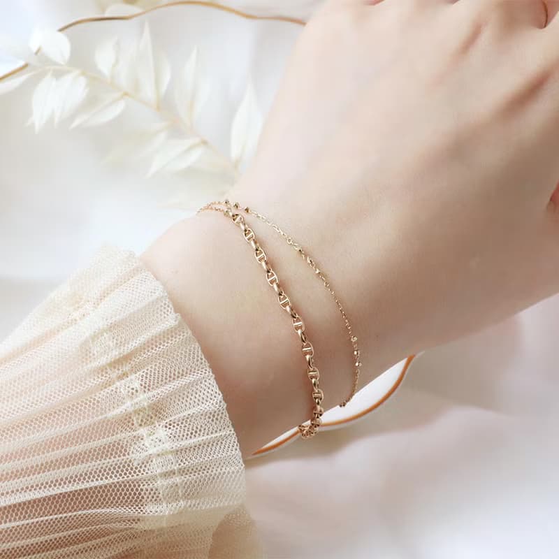 Visel 豬鼻鍊手鍊-可調式