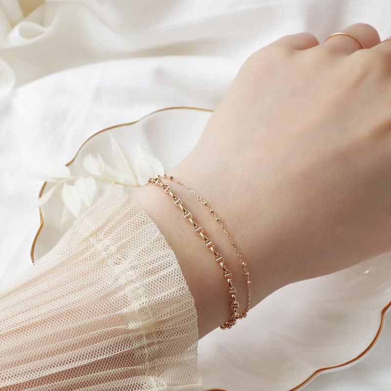 Visel 豬鼻鍊手鍊-可調式