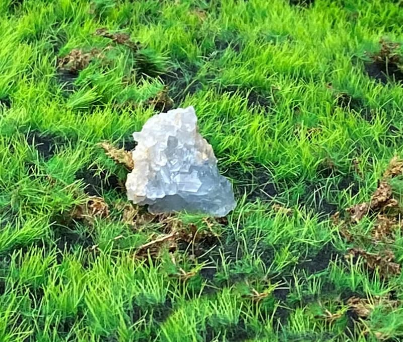 能量擺飾-天然可愛能量原礦小天青石簇 療癒 治癒 快速出貨