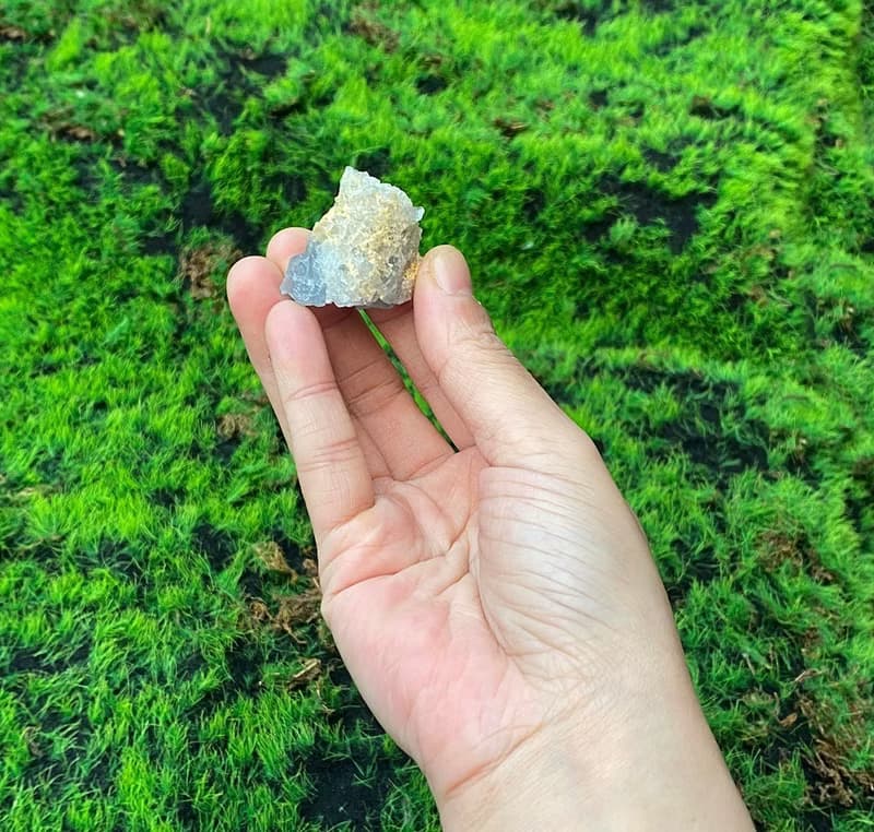 能量擺飾-天然可愛能量原礦小天青石簇 療癒 治癒 快速出貨