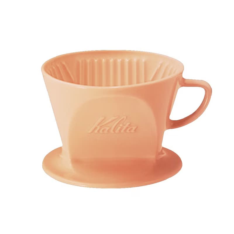 【日本】Kalita x Hasami 102系列 波佐見燒陶瓷濾杯 (珊瑚粉)