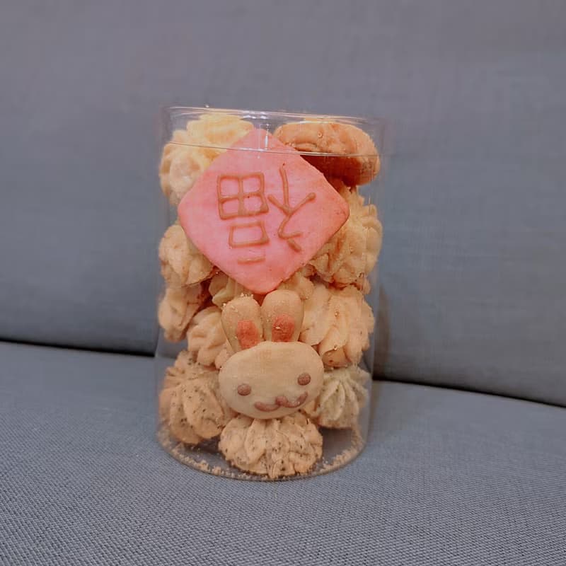 兔年餅乾罐(僅限面交 無法郵寄)