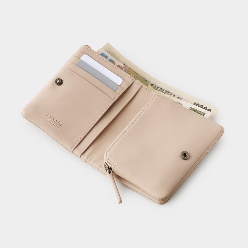 pinsel wallet : toasted almond