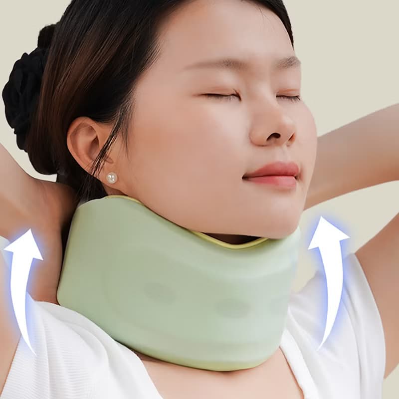 【免運】和正頸椎按摩器按摩儀頸托脖套熱敷按摩低頻脈沖