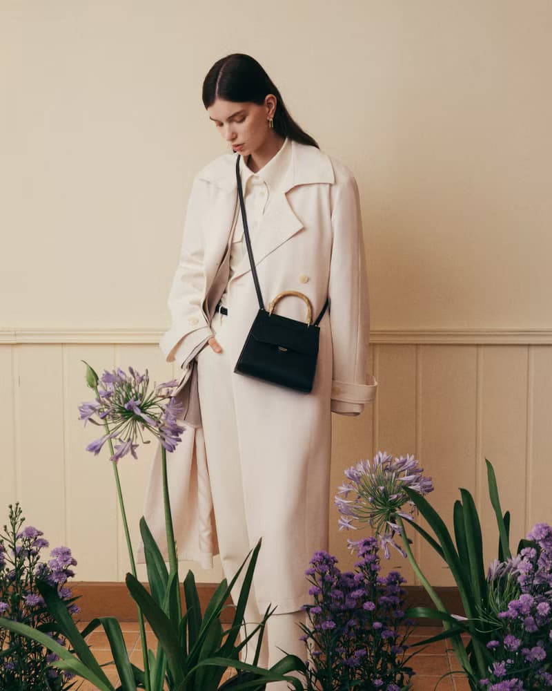 Mini Fir Bag 素皮革 手提包 斜背包 黑色