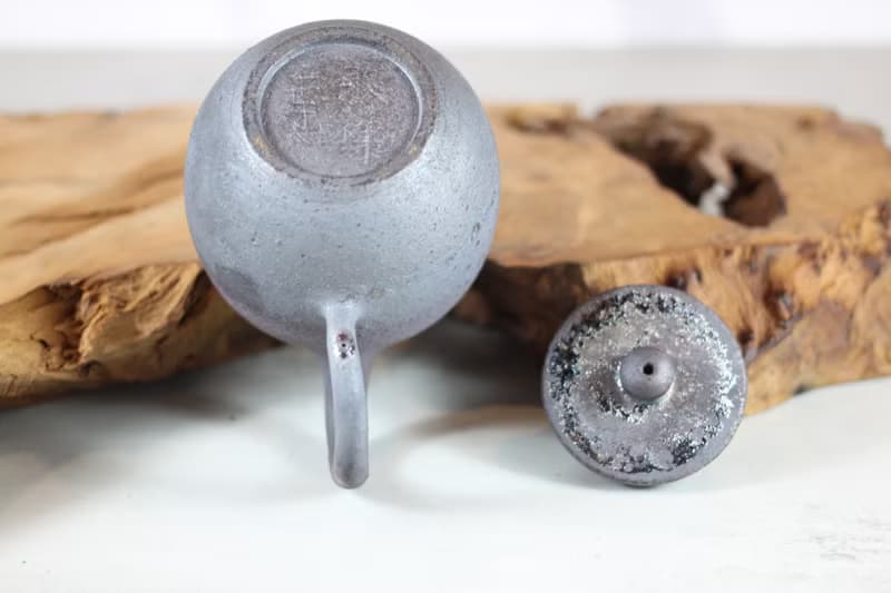 【送禮好物】柴燒 天然落灰 手拉坯茶壺 名家葉敏祥手工作品