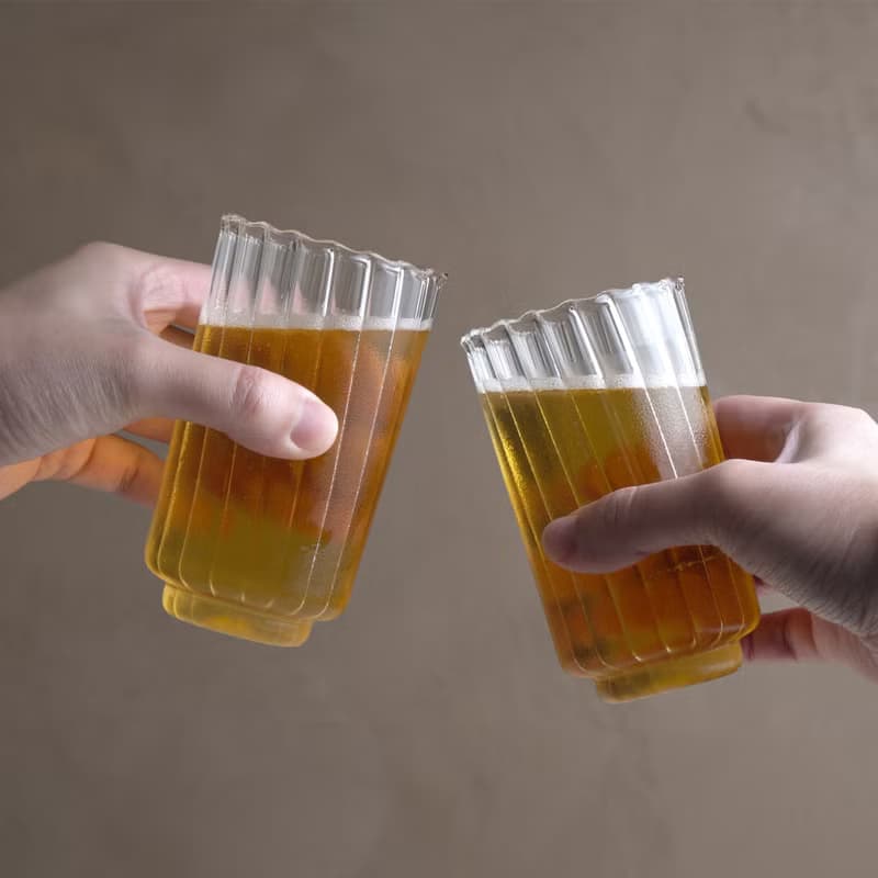 18星芒/ 啤酒杯 水杯香檳調酒玻璃杯