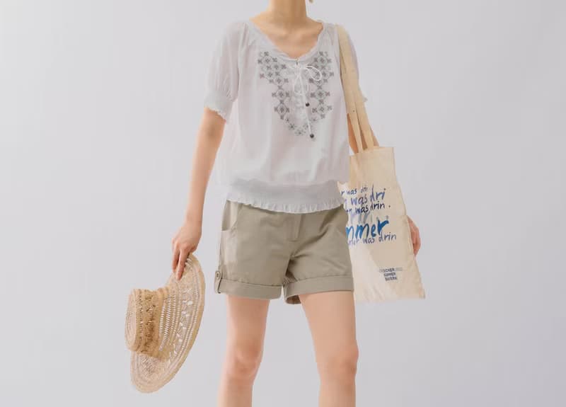 法式復古 波西米亞嬉皮流浪少女 刺繡縮褶棉質小衫