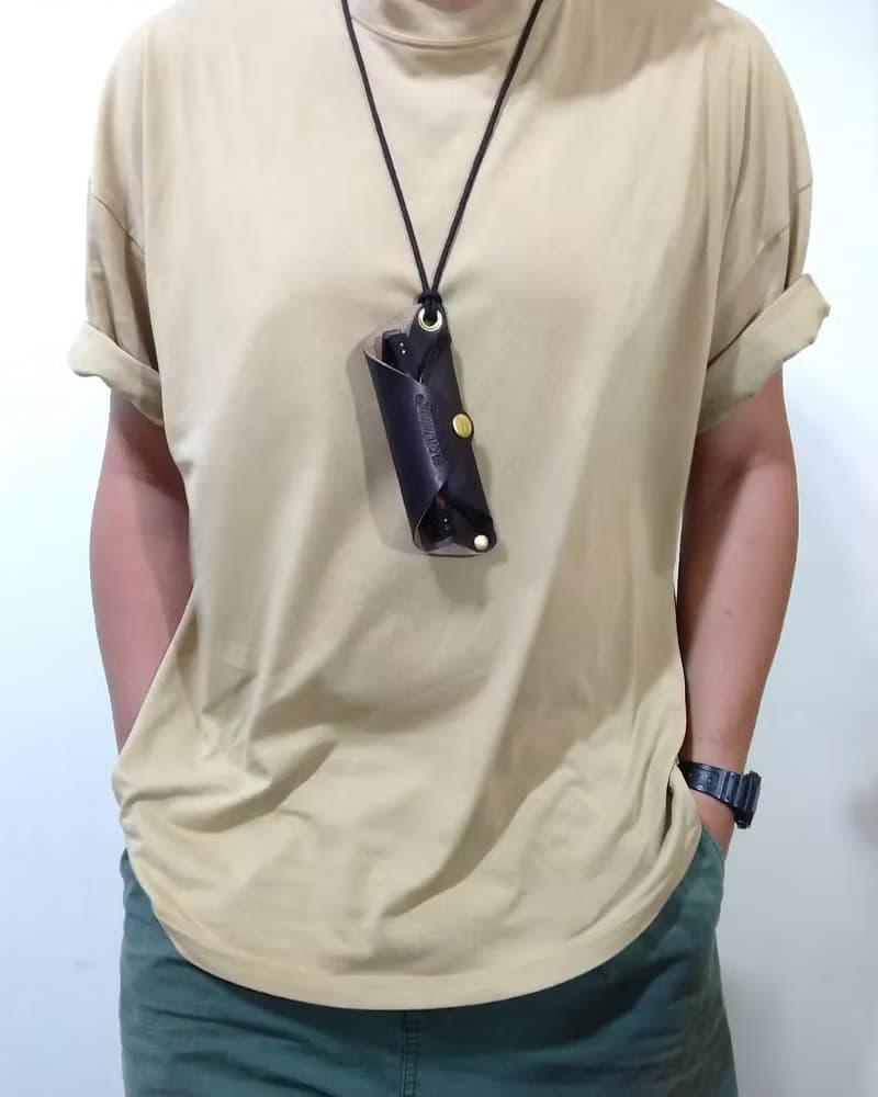 皮革眼鏡套 / 一種帥氣收納眼鏡的方式