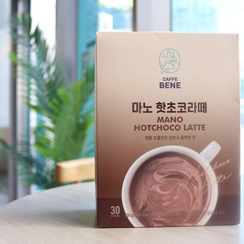 Caffebene咖啡伴 熱巧克力拿鐵(30入/盒)